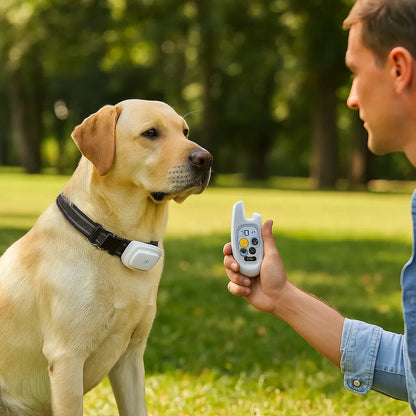 Smart Dog Training Collar | E Collar with Sound & Vibration | Waterproof Design for Safe Behavior Improvement 2