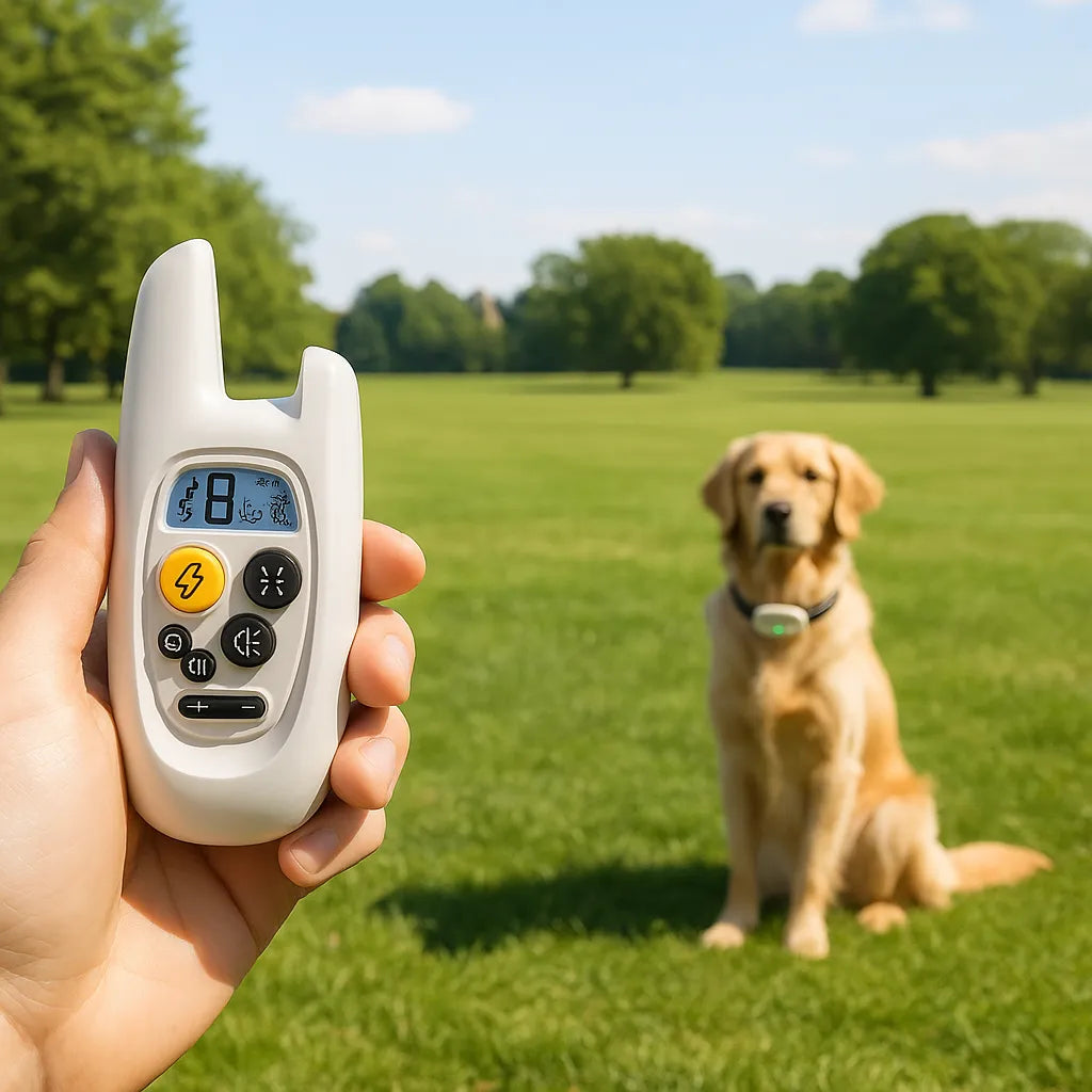 Smart Dog Training Collar | E Collar with Sound & Vibration | Waterproof Design for Safe Behavior Improvement 3