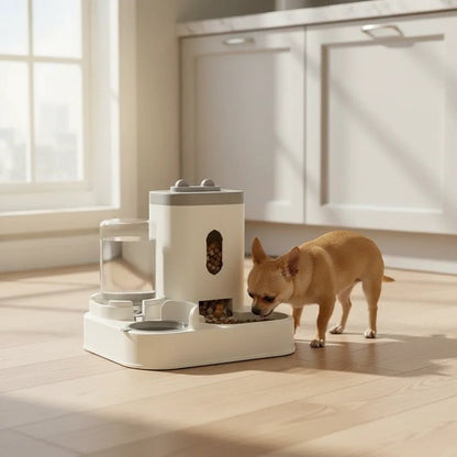 Smart Feeder | Automatic Pet Feeder with Integrated Water Fountain | Fresh Food & Hydration Solution for Cats and Dogs 2
