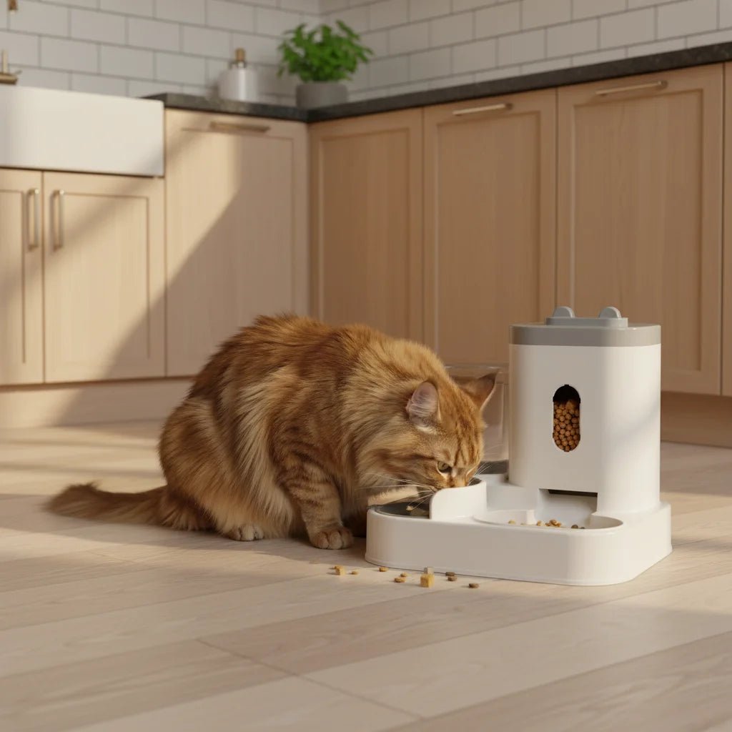Smart Feeder | Automatic Pet Feeder with Integrated Water Fountain | Fresh Food & Hydration Solution for Cats and Dogs 3