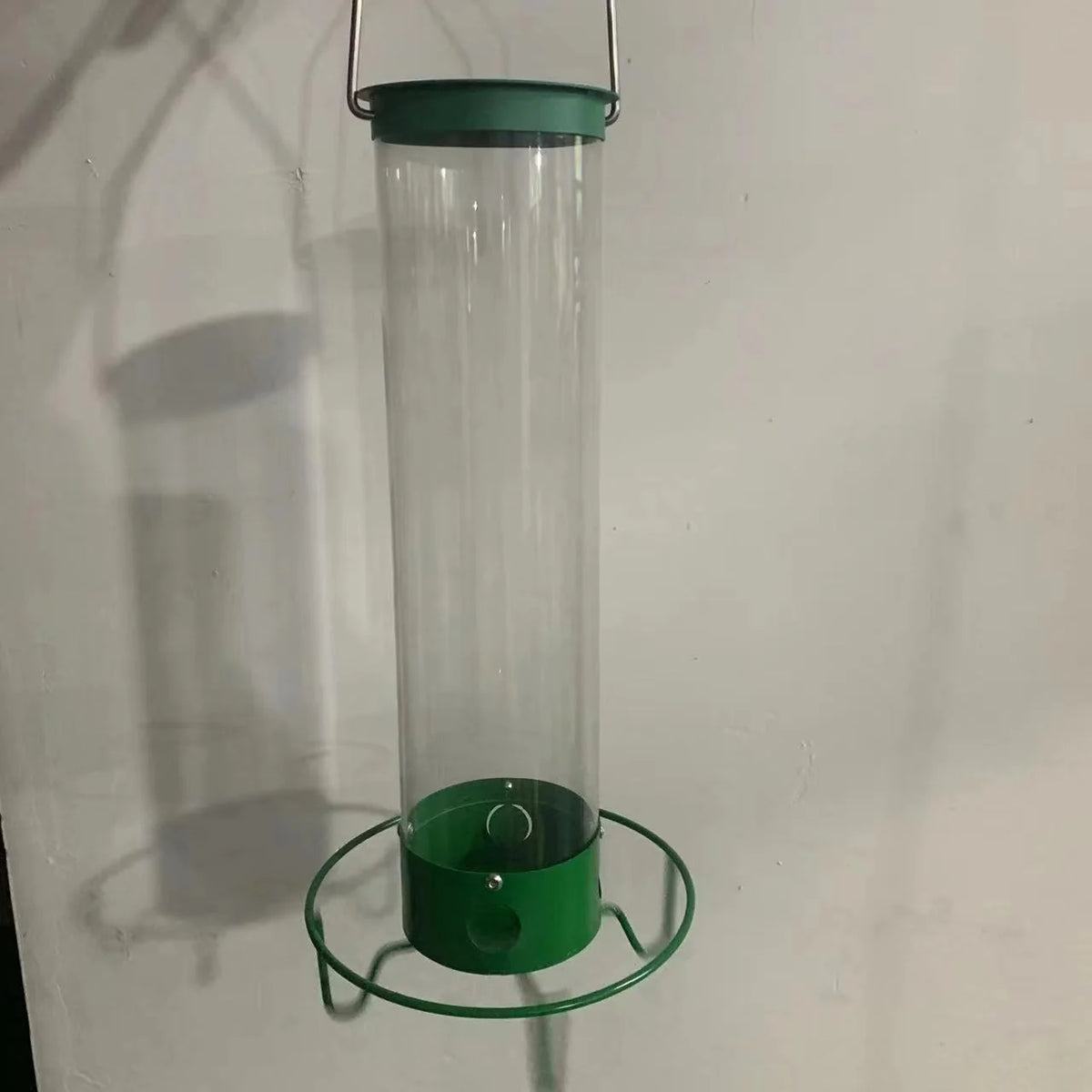 Squirrel Proof Bird Feeder | Metal Tube with Four Feeding Ports | Durable Design for Attracting Backyard Birds 2