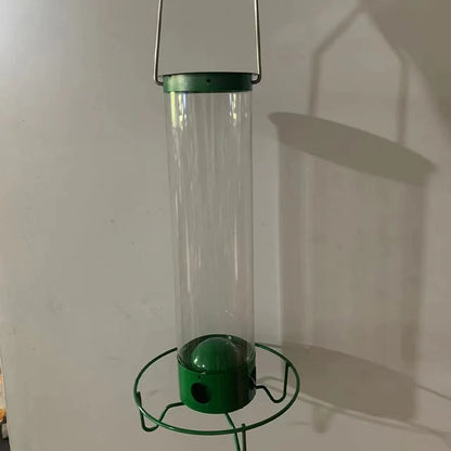 Squirrel Proof Bird Feeder | Metal Tube with Four Feeding Ports | Durable Design for Attracting Backyard Birds 3