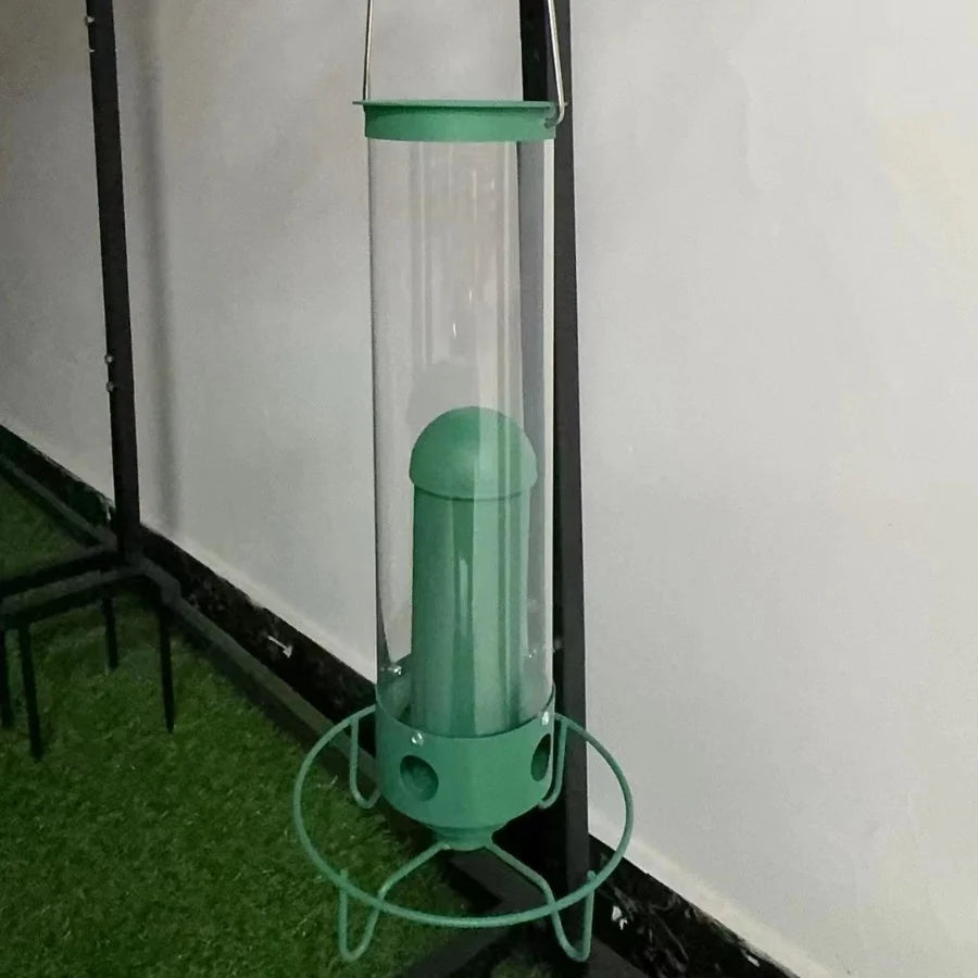 Squirrel Proof Bird Feeder | Metal Tube with Four Feeding Ports | Durable Design for Attracting Backyard Birds 5