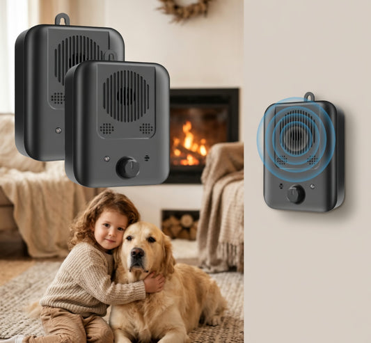 Tail-wagged anti dog barking device with adjustable sensitivity for effective bark control and peaceful living.
