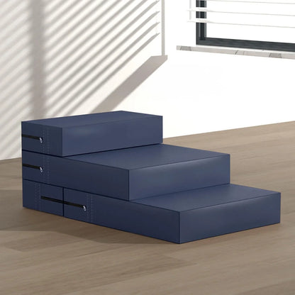 Versatile Pet Stairs | Waterproof PU Leather with Adjustable Height | Multi-Level Design for Easy Access 1