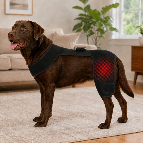 Wearable Red Near-Infrared Hip Wrap for Dogs with Adjustable Fit | Hands-Free Light Care for Hip Wellness 0