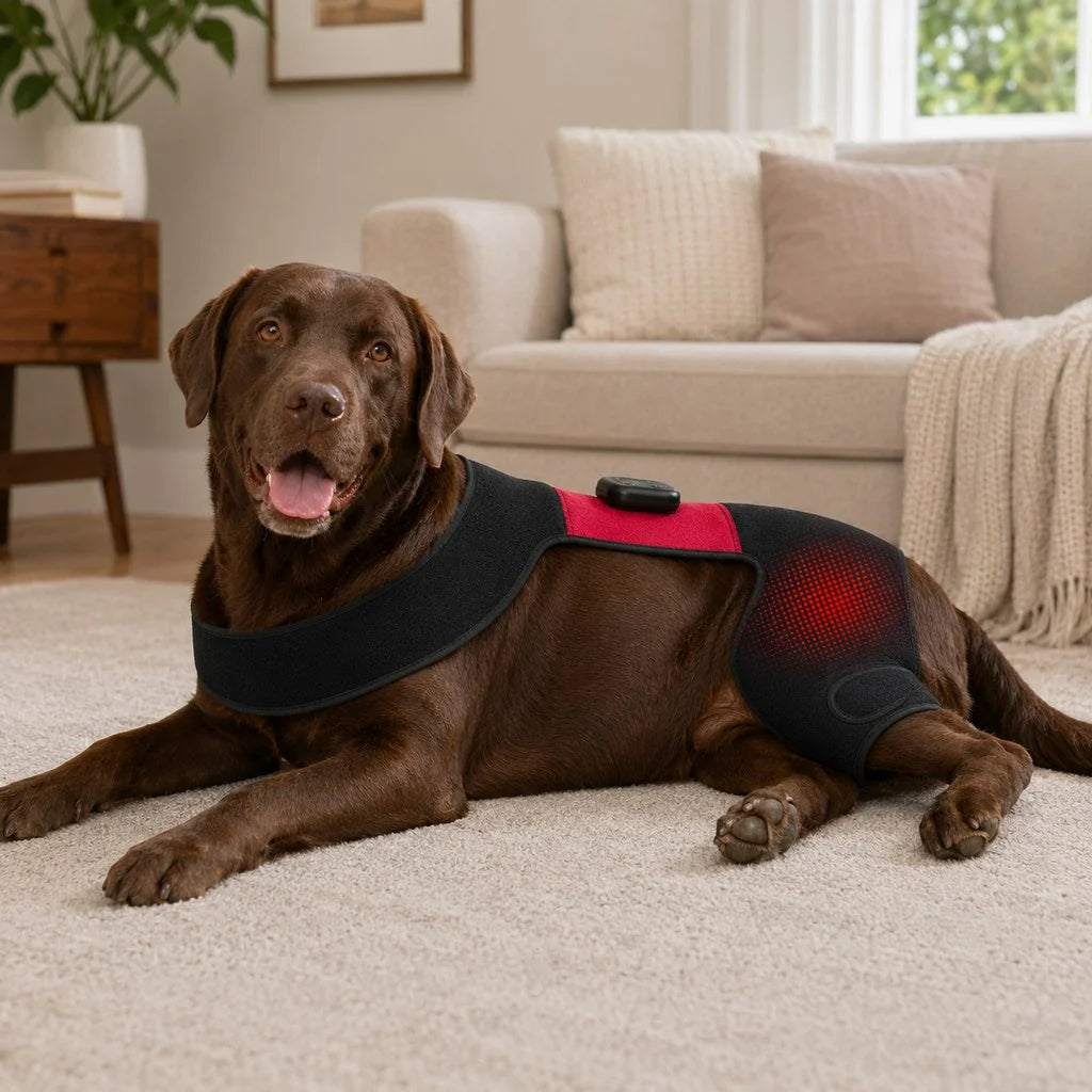 Wearable Red Near-Infrared Hip Wrap for Dogs with Adjustable Fit | Hands-Free Light Care for Hip Wellness 2