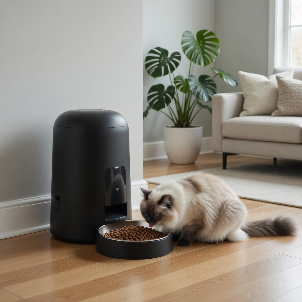 Smart Feeder | Automatic Pet Feeder with App Control & 30-Day Battery Life | Convenient Feeding Solution for Pets