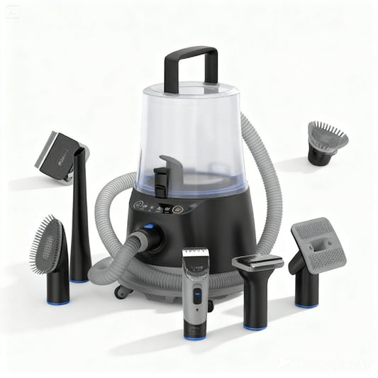 ULTRA | Powerful Pet Grooming Vacuum Kit with Whisper-Quiet Motor | Efficient Grooming for Happy Pets