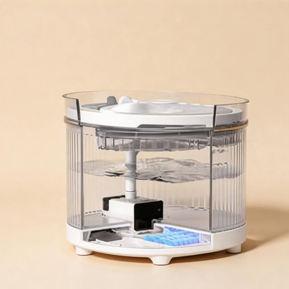 Pet Oasis | Wireless Cat Water Fountain with Long-Lasting Battery | Ultra-Quiet Operation for Peaceful Hydration