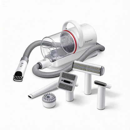 Pet Grooming Kit | Dog Grooming Supplies with Vacuum for Effortless Shedding Control