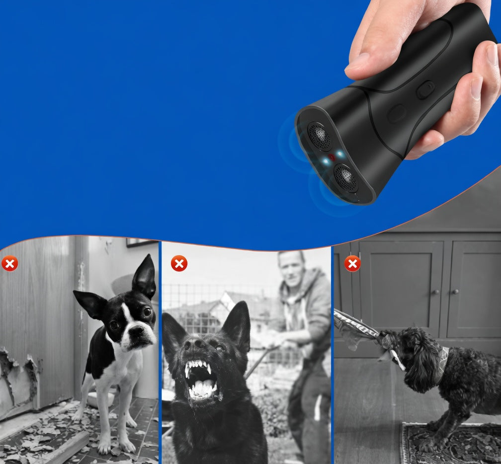 Ultrasonic Bark Control Device with Safe Sound Technology | Effective Stop Dog Barking Solution