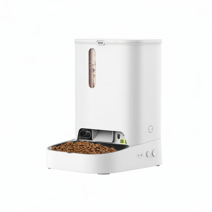Smart Pet Feeder | Automatic Pet Feeder with Camera Monitoring | Dual-Hopper Design for 24/7 Pet Care