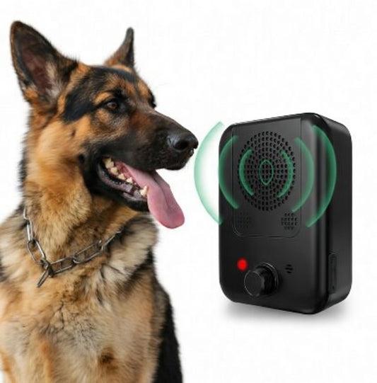 Tail-wagged anti dog barking device with adjustable sensitivity, a safe bark control tool for peaceful homes and effective dog training.