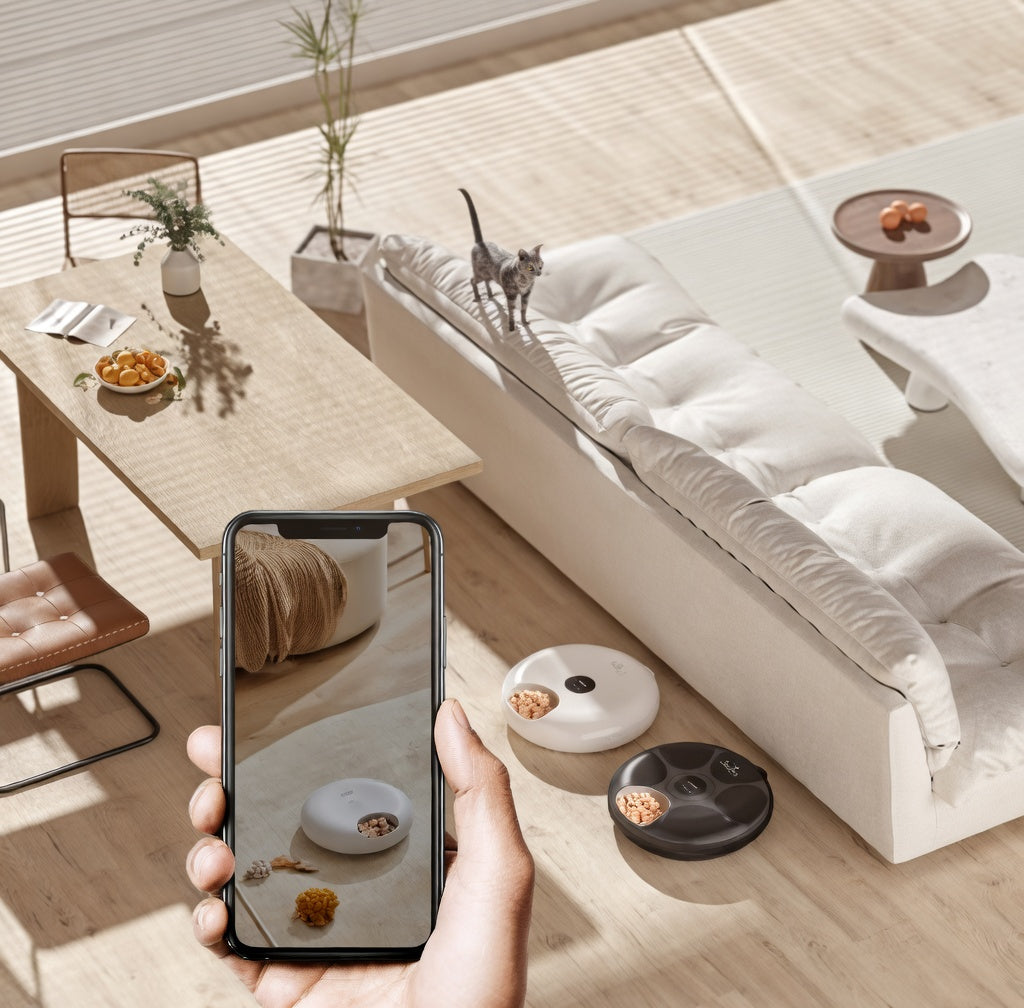 PetFeeder Pro | Automatic Pet Feeder with Ice Packs for Fresh Meals | Cordless Design for Convenient Feeding