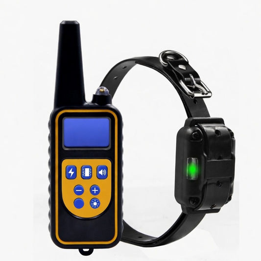 Adjustable Waterproof Dog Training Collar with Remote Control | E Collar for Effective Behavior Correction