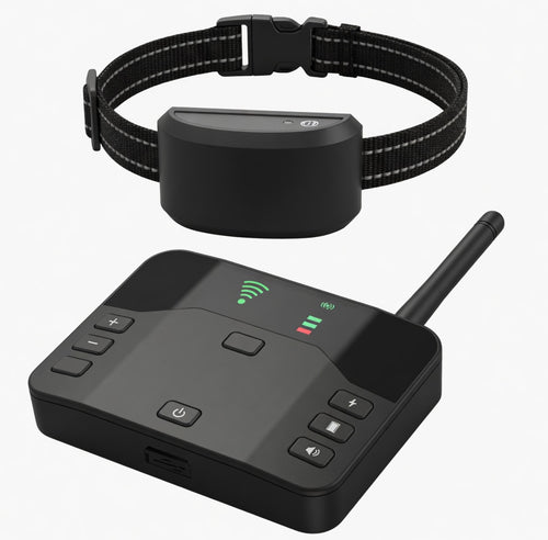 Wireless Dog Training Collar with Customizable Range & Waterproof Design for Safe Outdoor Freedom