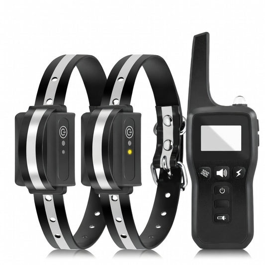 Dog Training Collar | 1000m Waterproof E-Collar with Dual Training Modes | Rechargeable Remote for Effective Obedience Control