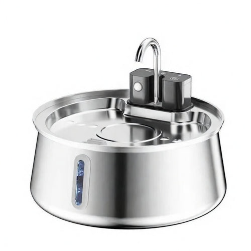 Pet Fountain | Wireless Cat Water Fountain with Adjustable Flow | Easy to Clean Design for Optimal Hydration