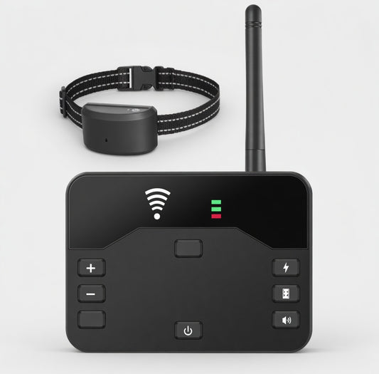 Wireless Dog Fence System with Adjustable Collar & Training Modes | Customizable Boundary for Pet Safety