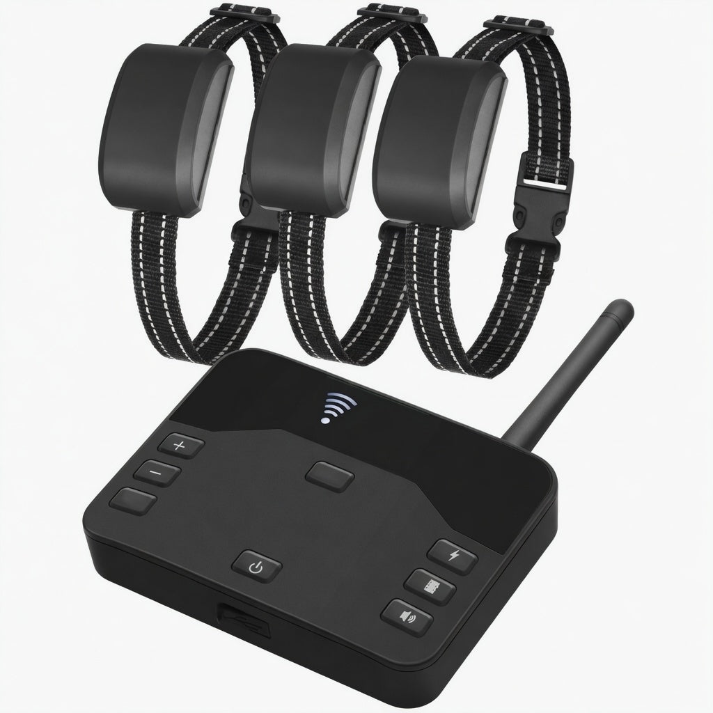 Wireless Dog Training Collar with Adjustable Range & Multiple Modes | Safe Control for Effective Training and Freedom
