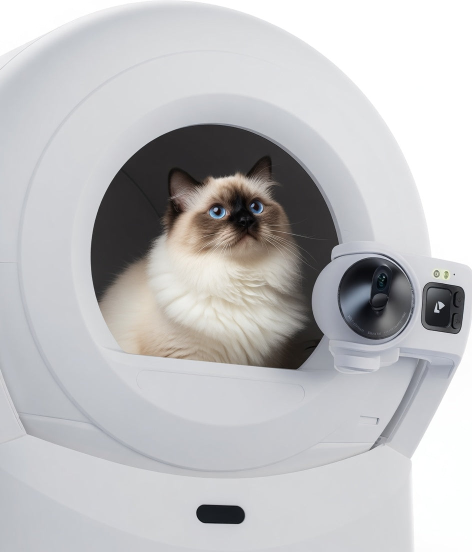 Purobot | Ultra Automatic Cat Litter Box with AI Monitoring & Self-Cleaning | Hygienic Solution for Multi-Cat Homes