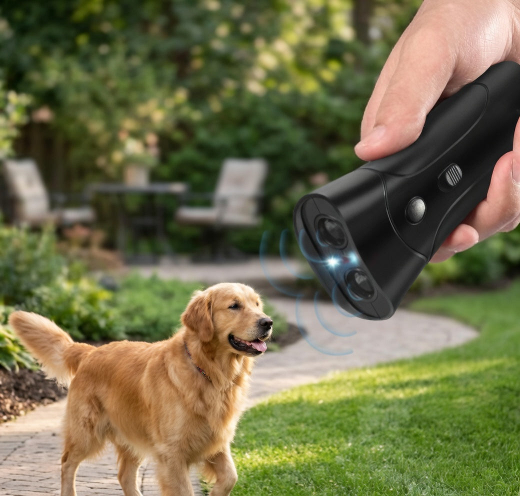 Ultrasonic Bark Control Device with Safe Sound Technology | Effective Stop Dog Barking Solution