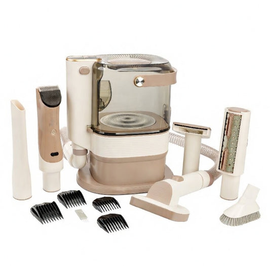 Dog Grooming Kit with Quiet Operation & Mess-Free Design | Ultimate Pet Grooming Supplies for Home Care