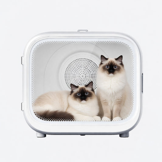 AirSalon Max Pro | Automatic Pet Dryer Box with Ozone Sterilization | Safe and Efficient Drying for Multi-Pet Households