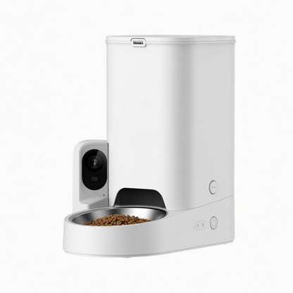 YumShare Solo | Smart Pet Feeder with 1080p Camera & 2-Way Audio | Customizable Feeding for Cats
