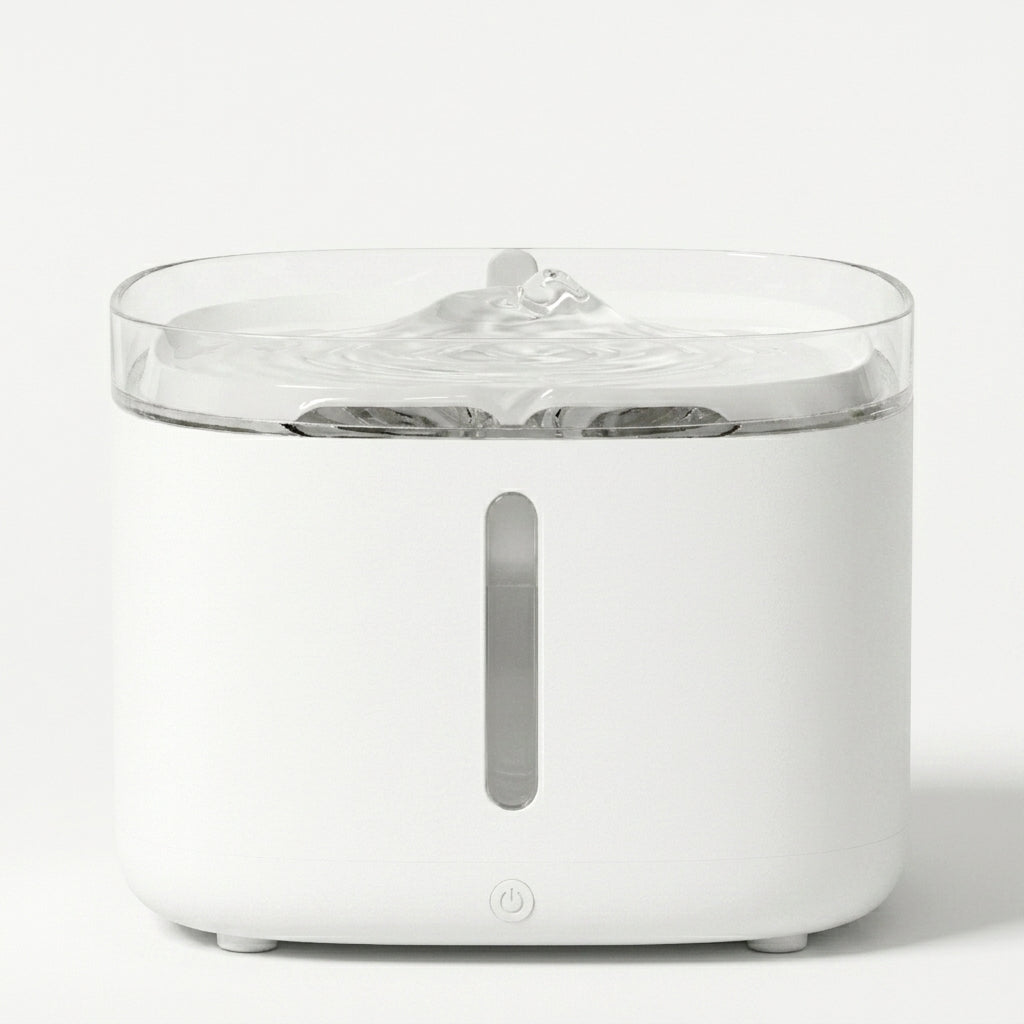 Rechargeable Cat Water Fountain with Motion Sensor & Quiet Operation | 3.2L Capacity for Healthy Hydration