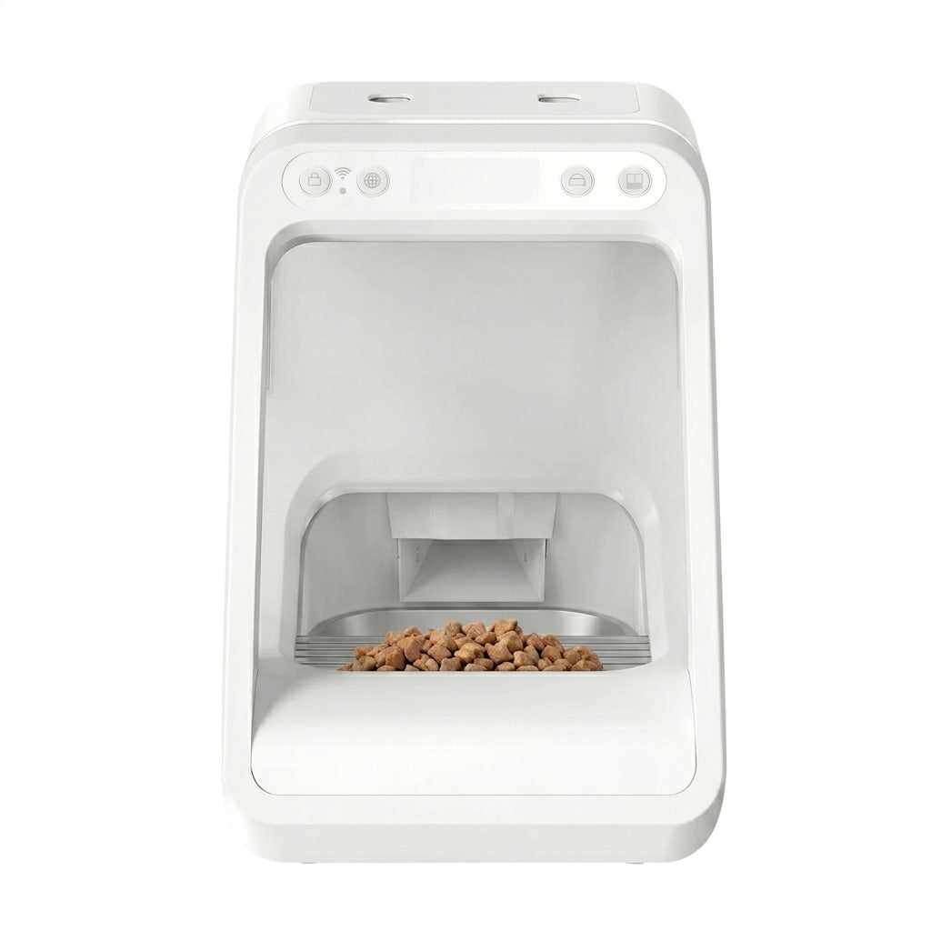 Automatic Pet Feeder | Customizable Portions with RFID Access Control | Ideal for Scheduled Feeding