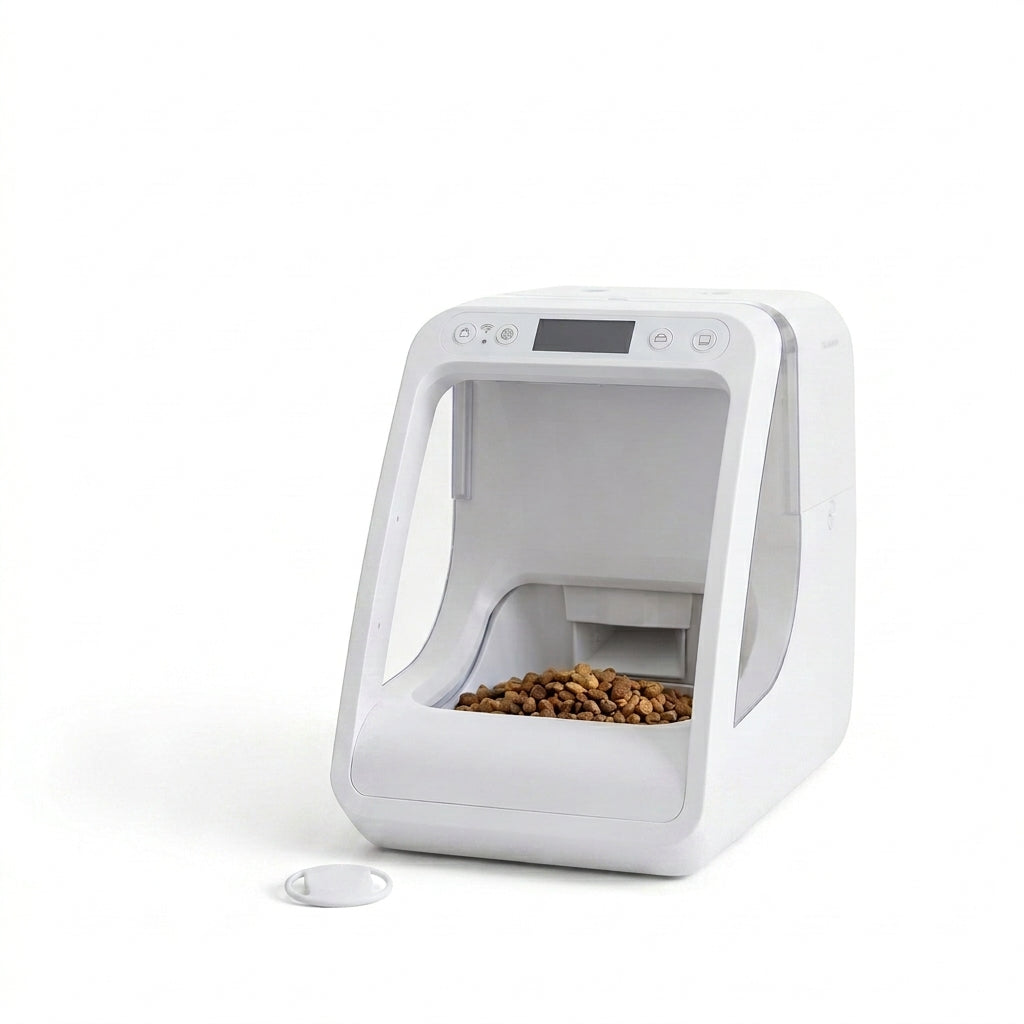 Automatic Pet Feeder | Customizable Portions with RFID Access Control | Ideal for Scheduled Feeding