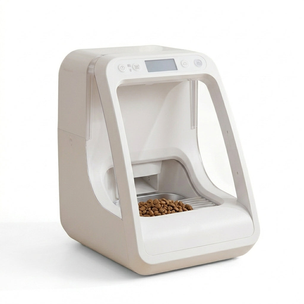 Automatic Pet Feeder | Customizable Portions with RFID Access Control | Ideal for Scheduled Feeding