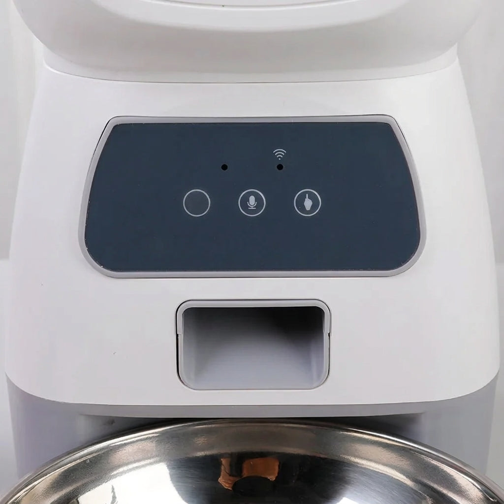 Smart Automatic Pet Feeder | 3.5L Capacity with App Control & Voice Recording | Effortless Feeding Management for Cats and Dogs