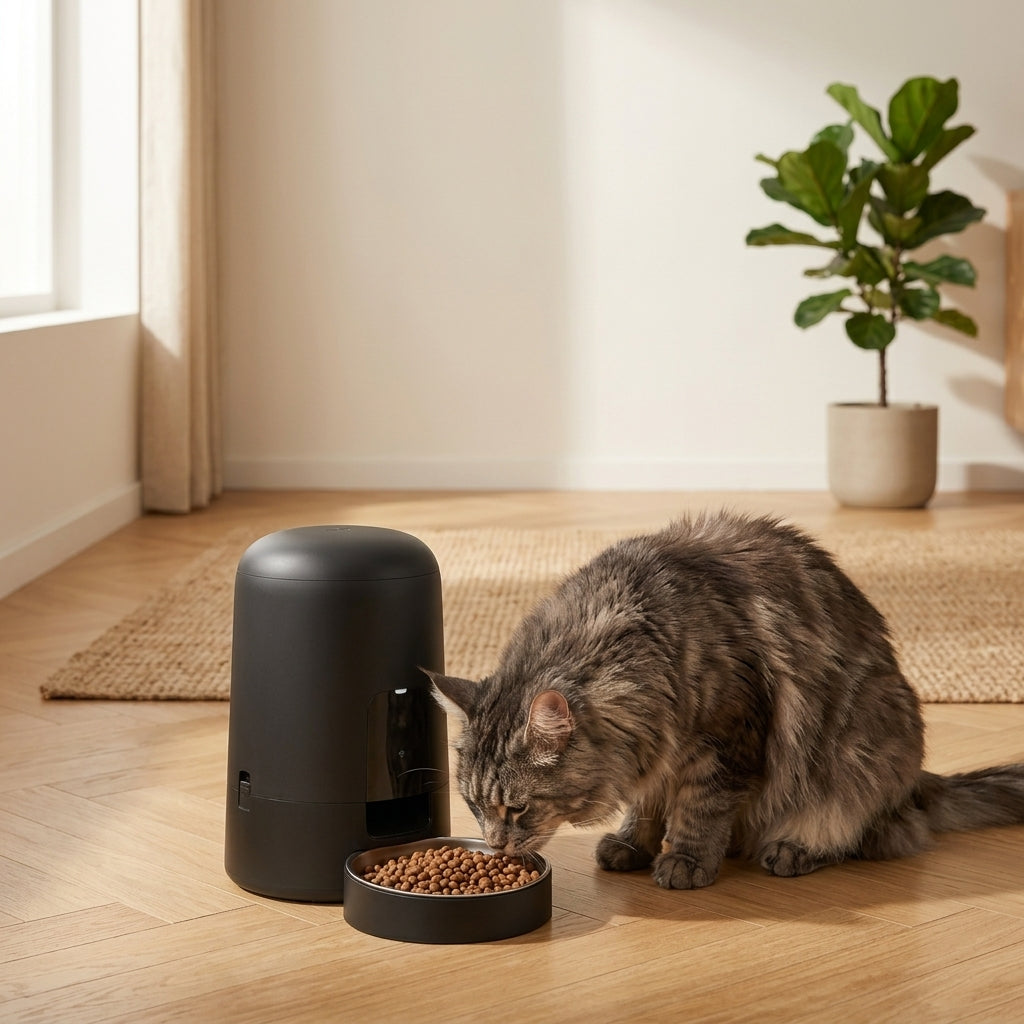 Smart Feeder | Automatic Pet Feeder with App Control & 30-Day Battery Life | Convenient Feeding Solution for Pets