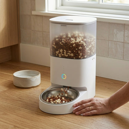Smart Pet Feeder | Automatic Pet Feeder with App Control & Triple Freshness Lock | Hygienic Feeding Solution for Healthy Pets