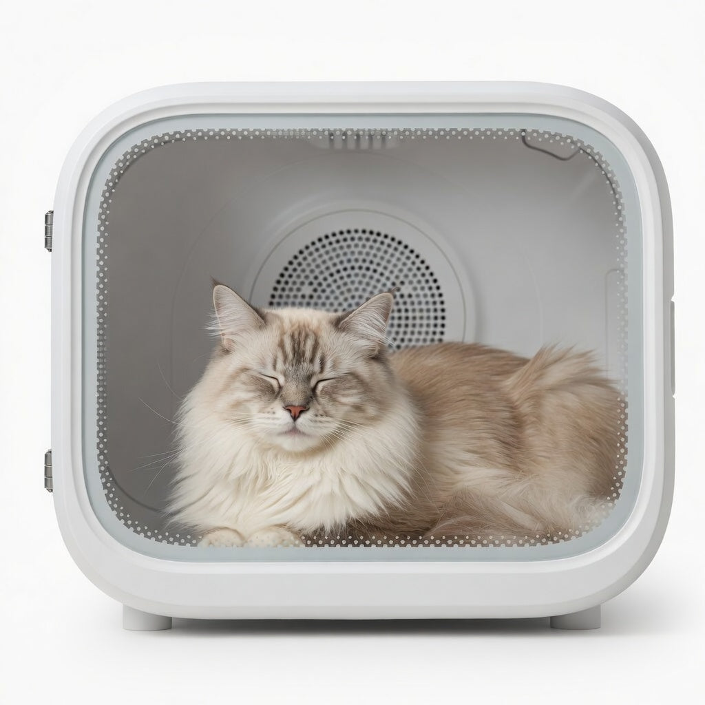 AirSalon Max Pro | Automatic Pet Dryer Box with Ozone Sterilization | Safe and Efficient Drying for Multi-Pet Households
