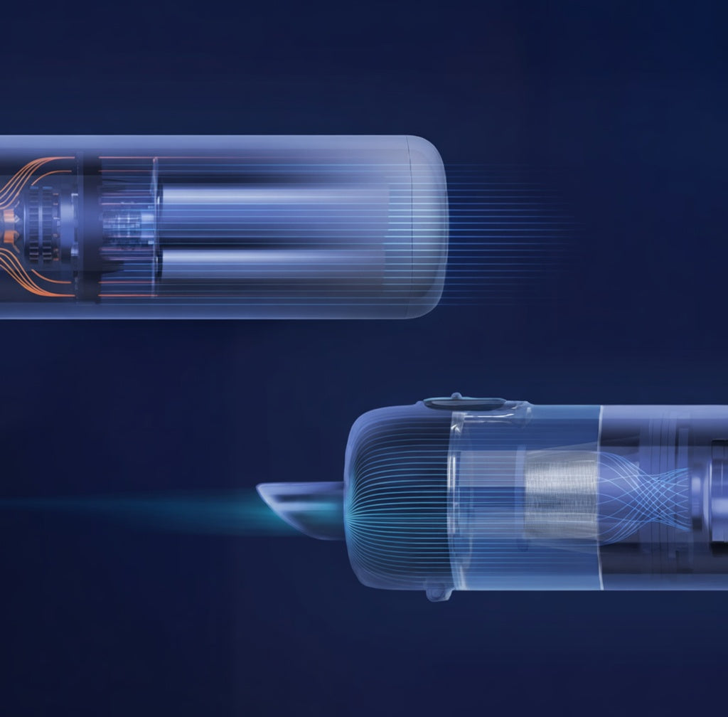 Portable Handheld Vacuum | Cordless Design with Adjustable Suction | Lightweight Cleaner for Quick Pet Hair Removal